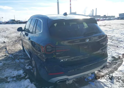 2022 BMW X3 xDrive30I from USA, damaged, VIN 5UX53DP04N9K67248